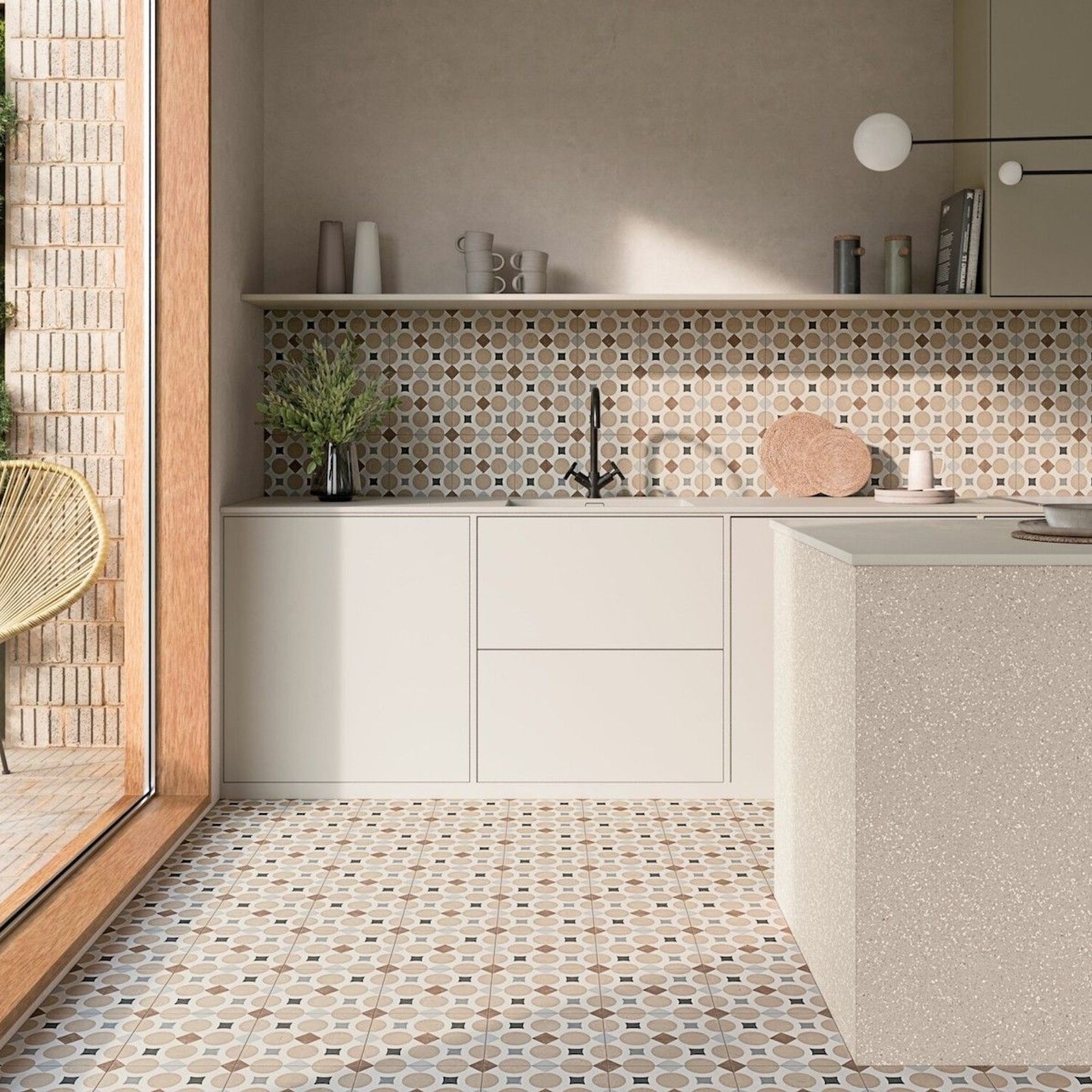 Portia Series Pattern Porcelain Tiles gallery detail image