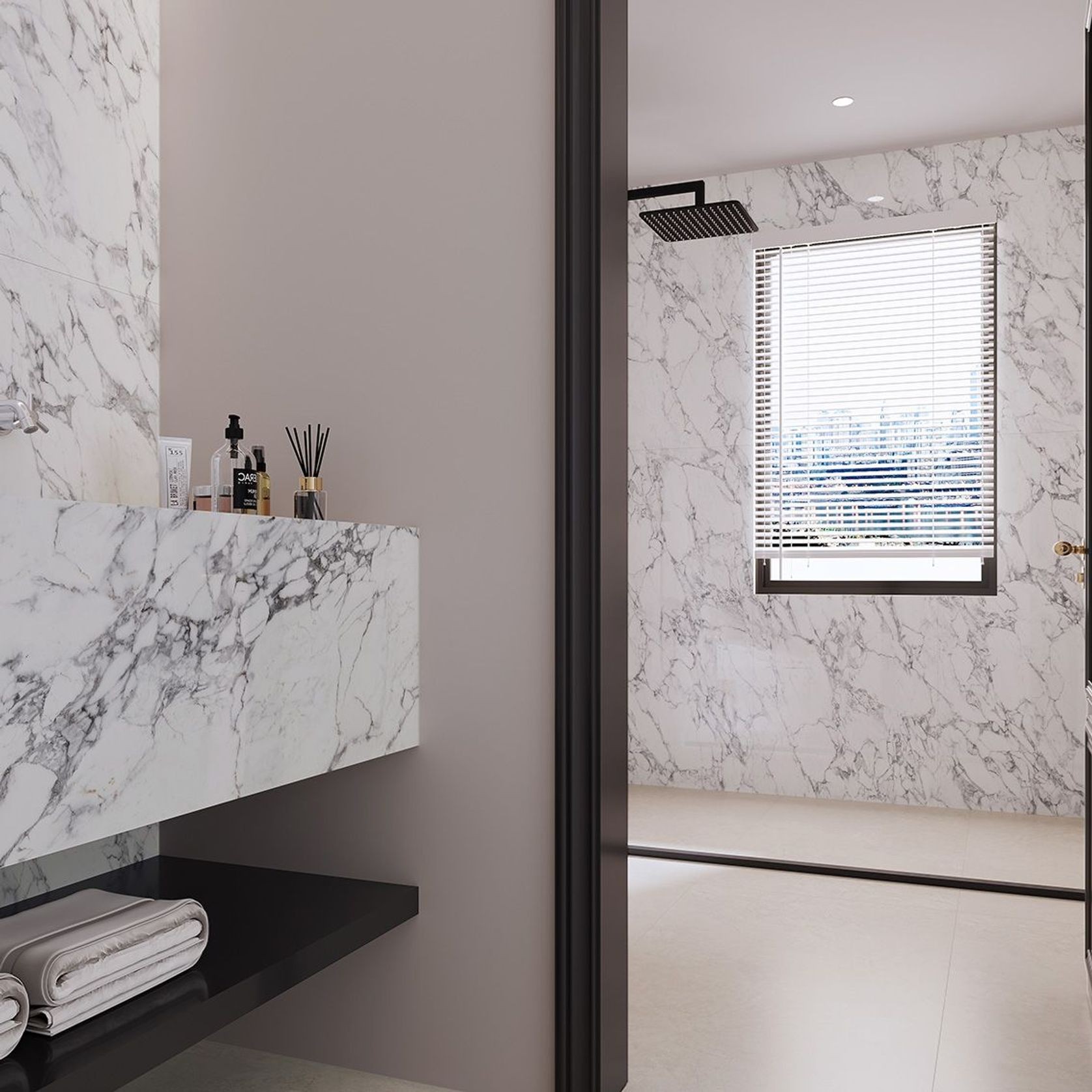 Alpine White Vein Polished 750x1500 gallery detail image