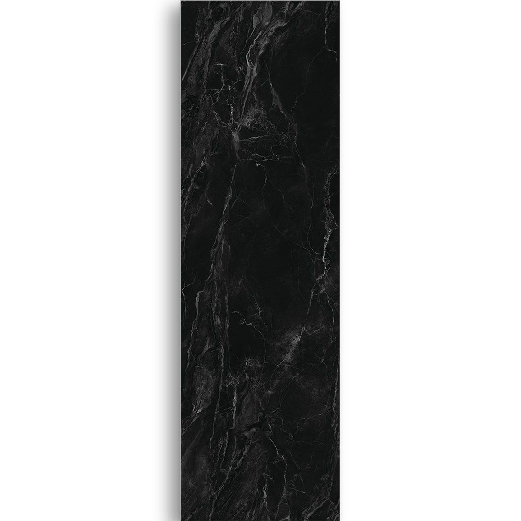 Earl Black Polished Porcelain Tile  800x2600 gallery detail image