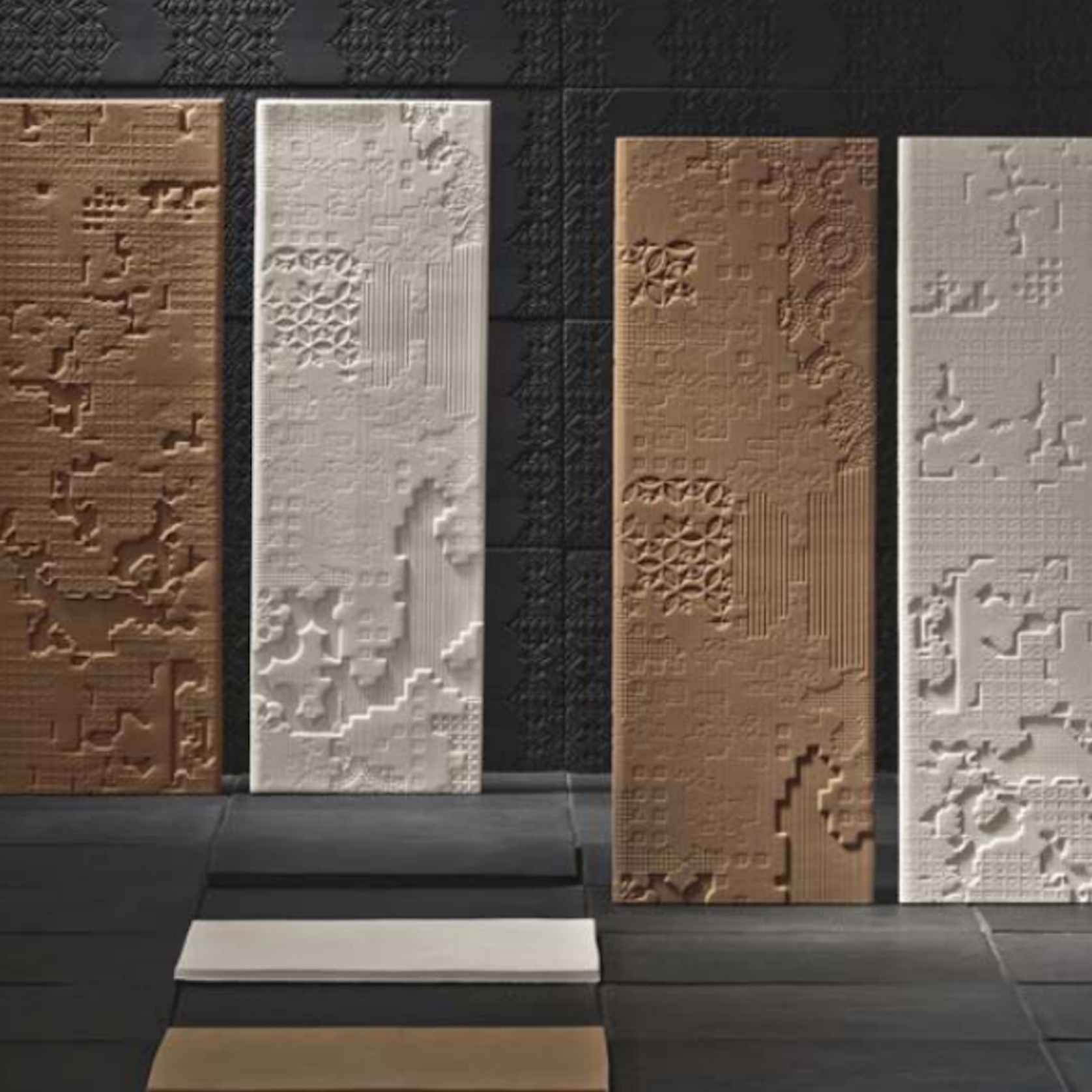 Mutina Bas Relief Porcelain Tile  gallery detail image