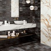 Tennessee Satin Black Satin Floor & Wall Tiles gallery detail image
