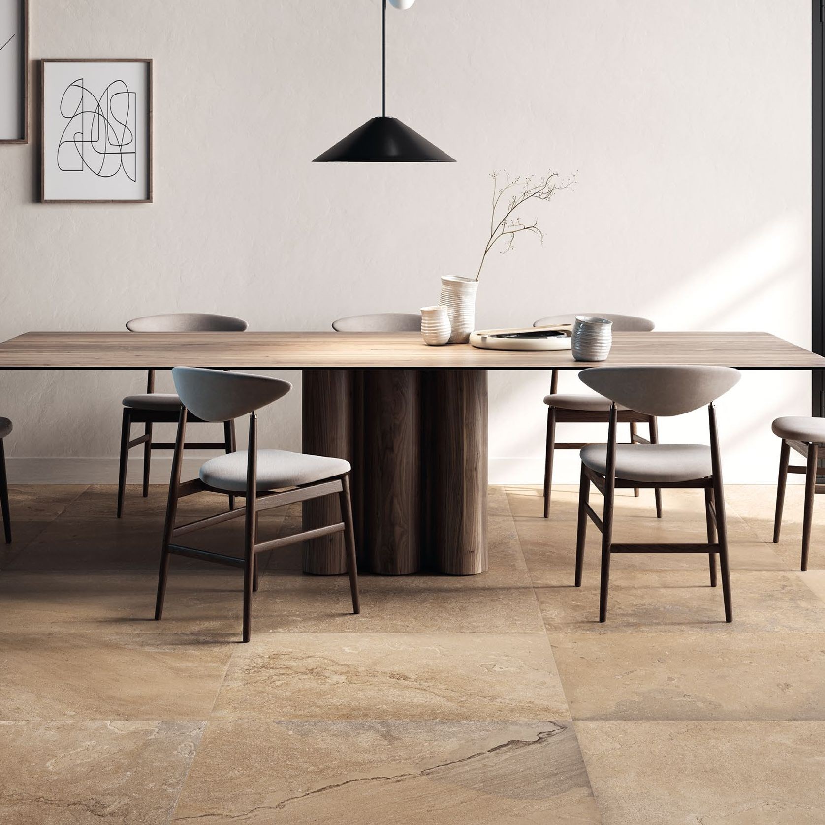 Tuffeau Series Stone Look Porcelain Tiles gallery detail image
