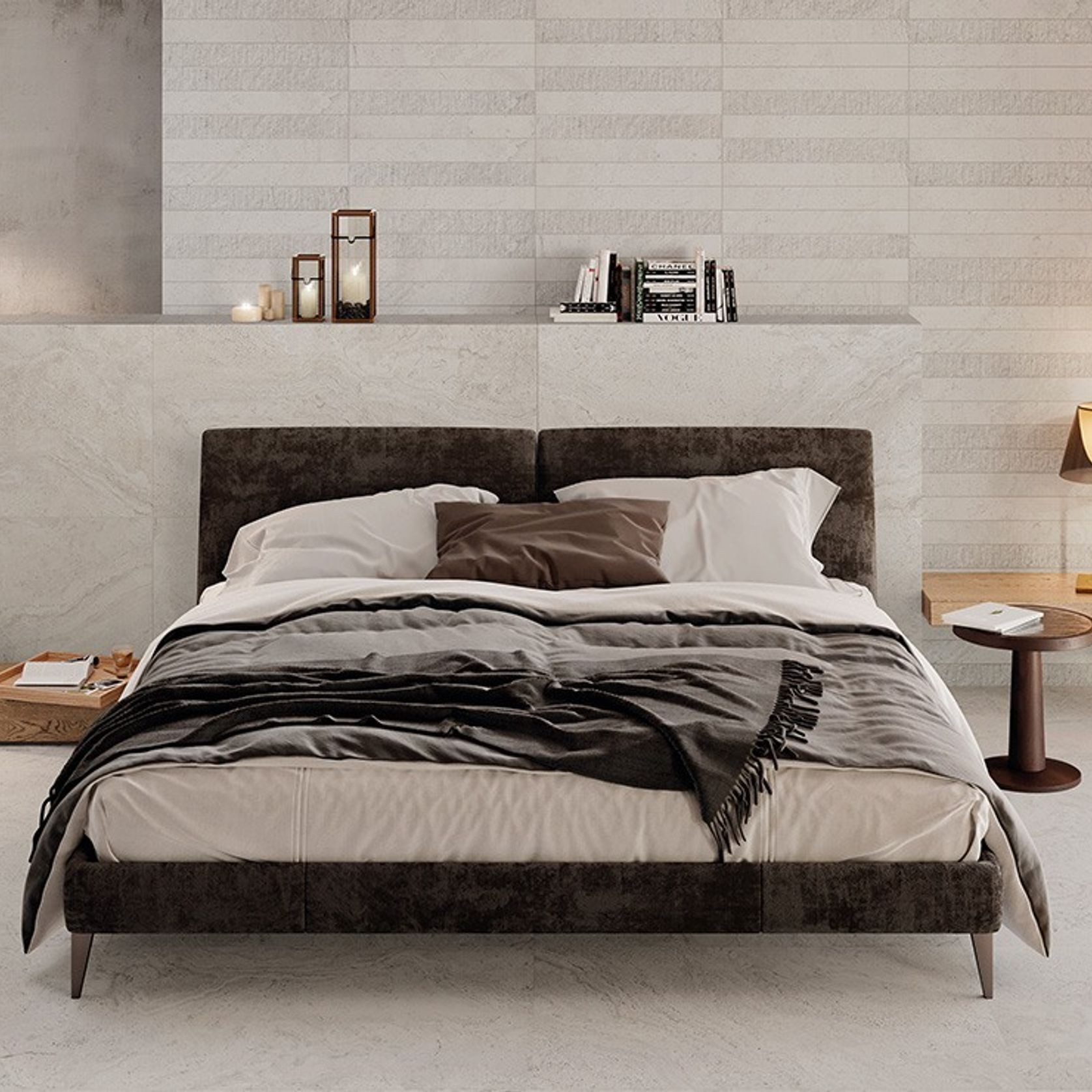 Unique Travertine Silver Floor & Wall Tile gallery detail image