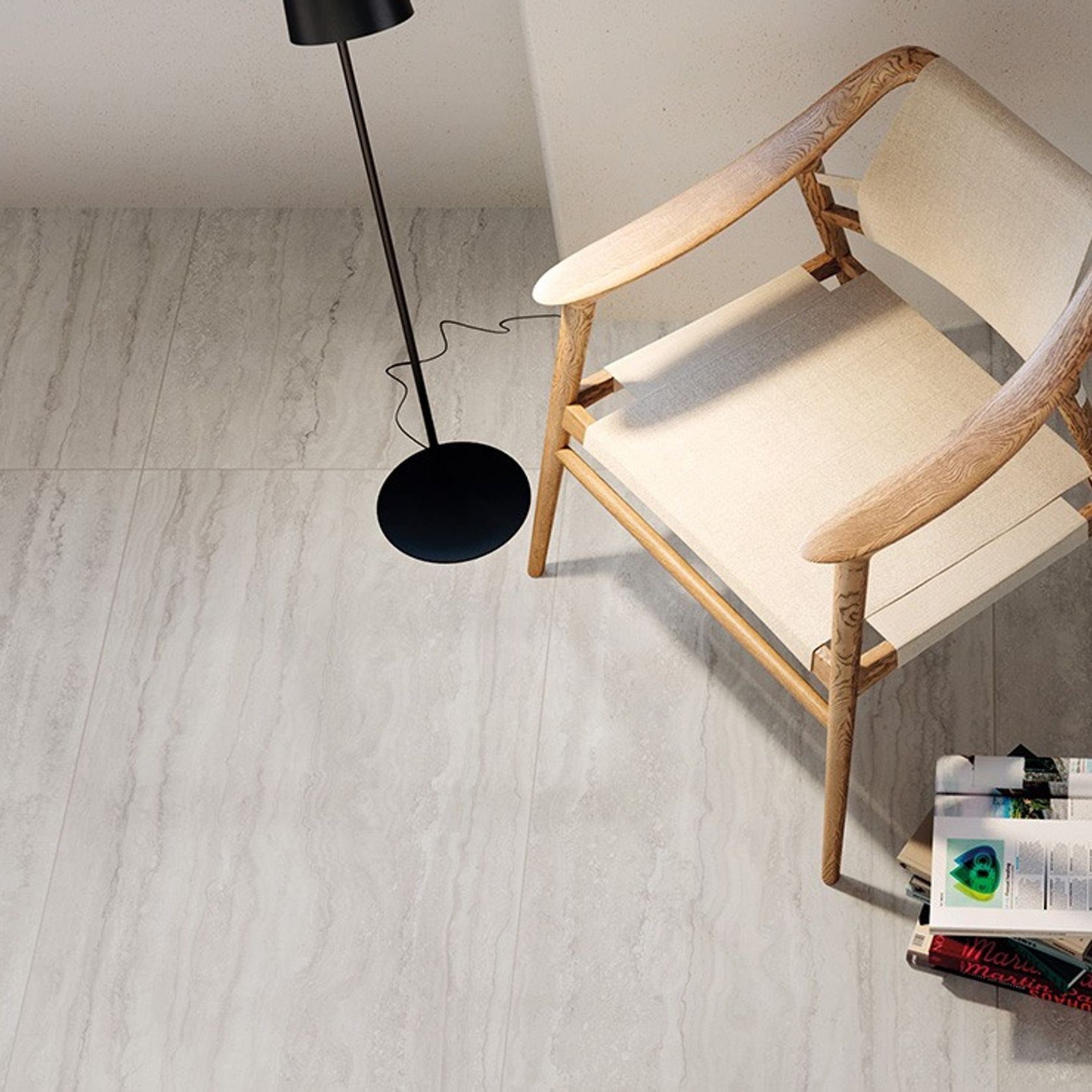 Unique Travertine Silver Floor & Wall Tile gallery detail image
