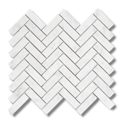 Carrara Honed Herringbone gallery detail image