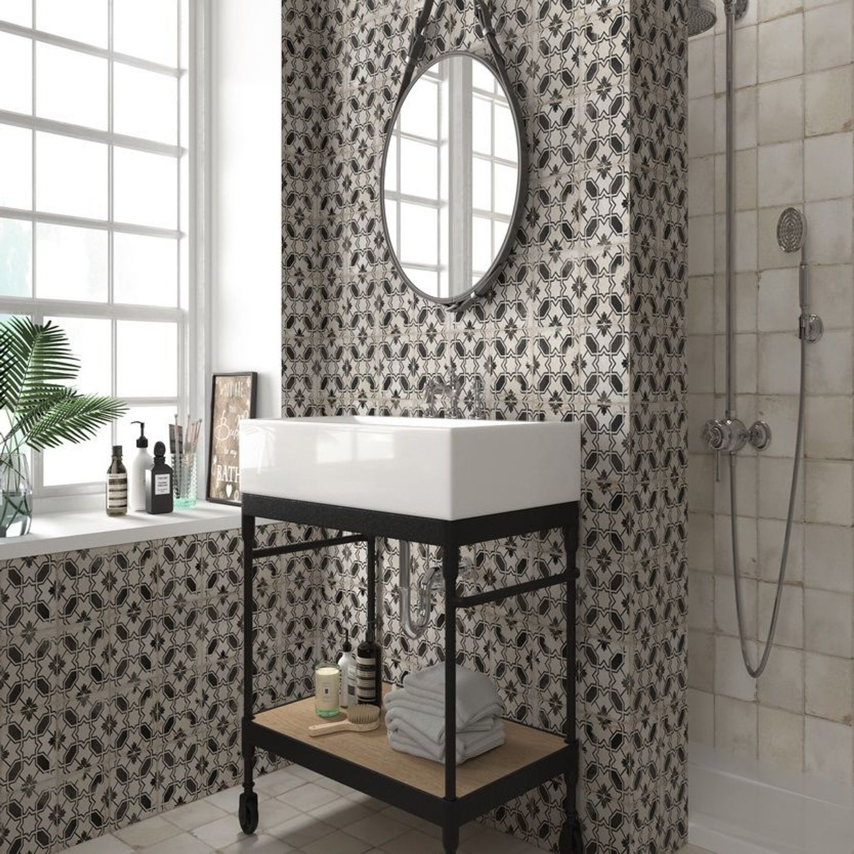 Village Caleta Black Floor & Wall Tiles gallery detail image