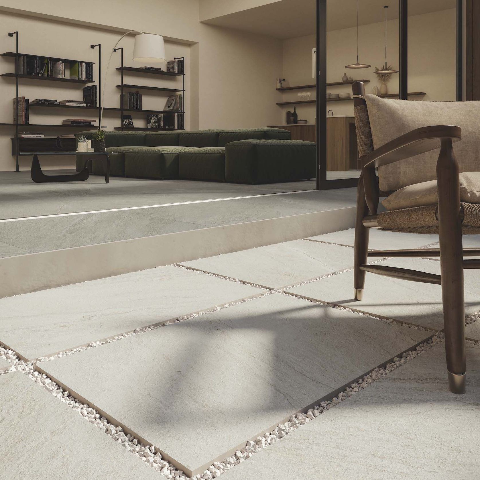Vibes Series Stone Look Porcelain Tiles gallery detail image
