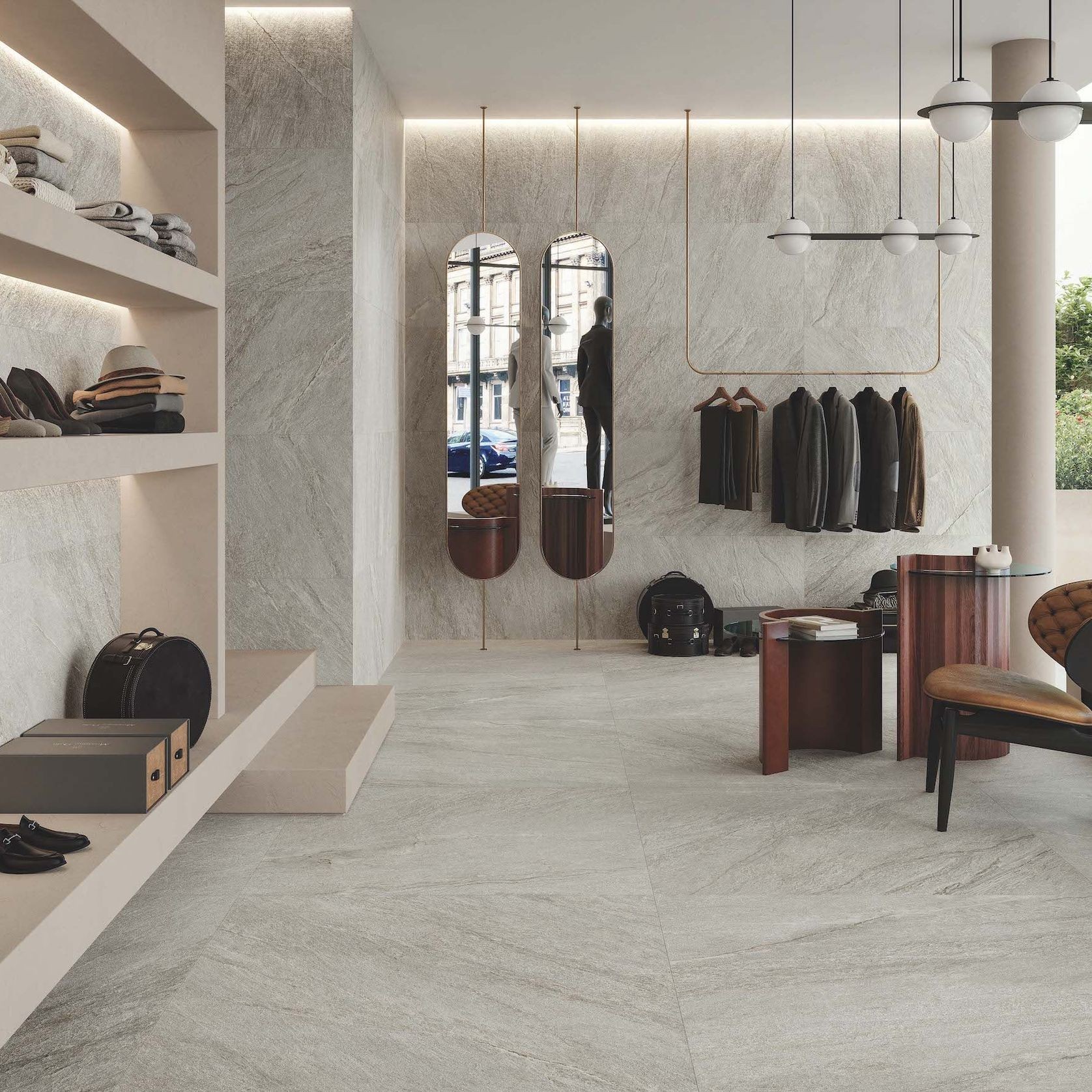 Vibes Series Stone Look Porcelain Tiles gallery detail image