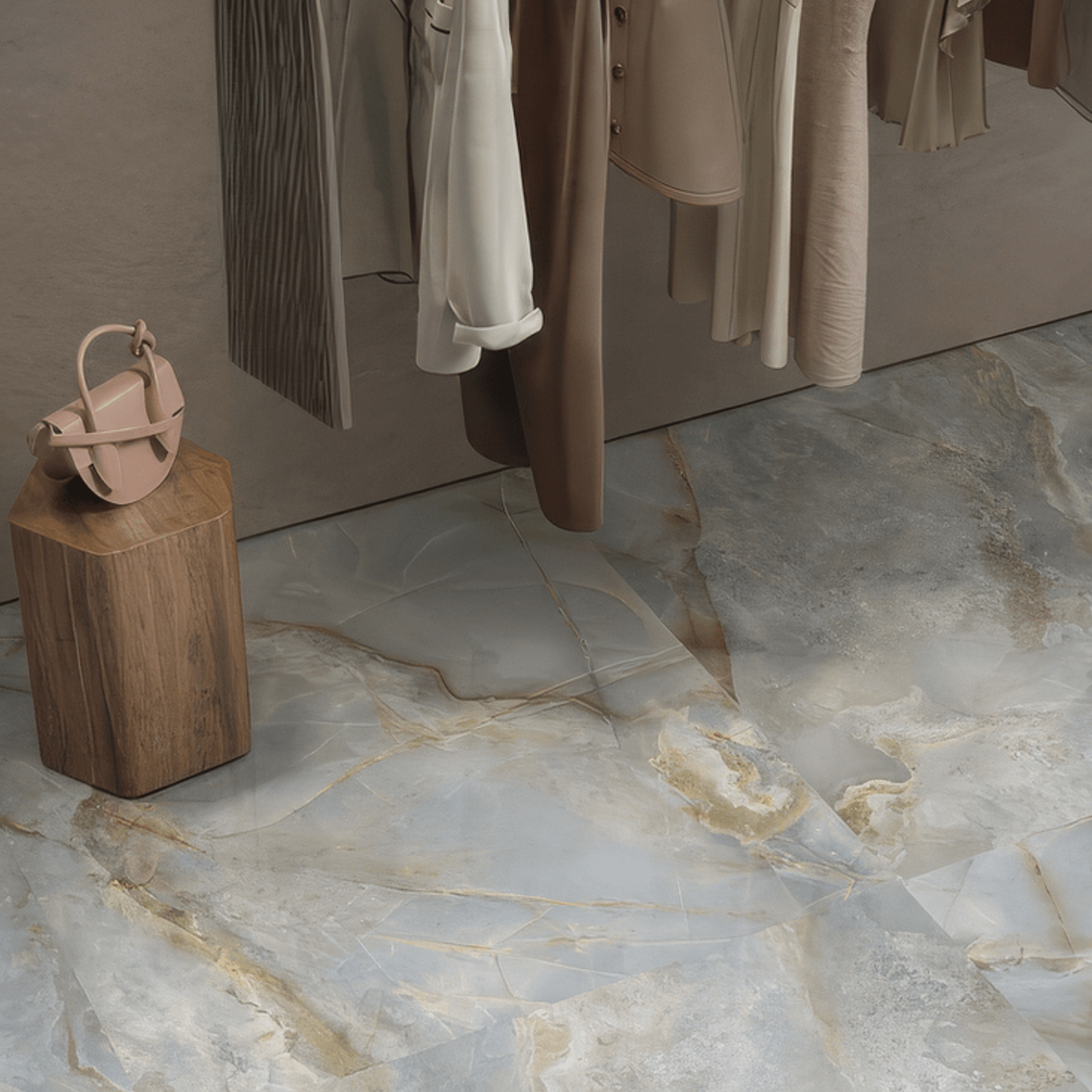 Majestic Onyx Pale Azure by Ceramiche Piemme gallery detail image