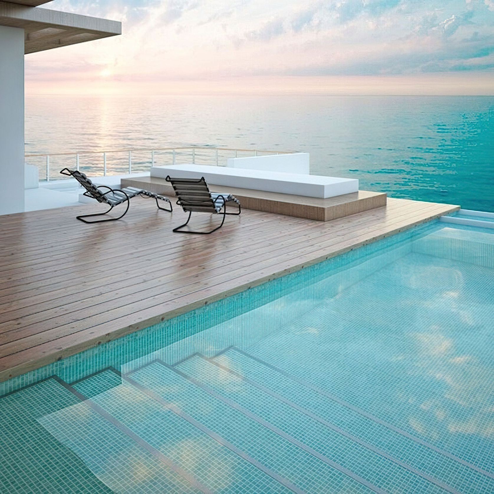 Ocean Series Mosaic Pool Tiles gallery detail image
