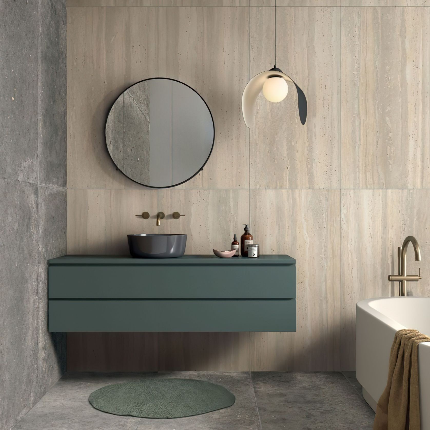 Dorica Full Body Porcelain Tile by Ariana gallery detail image