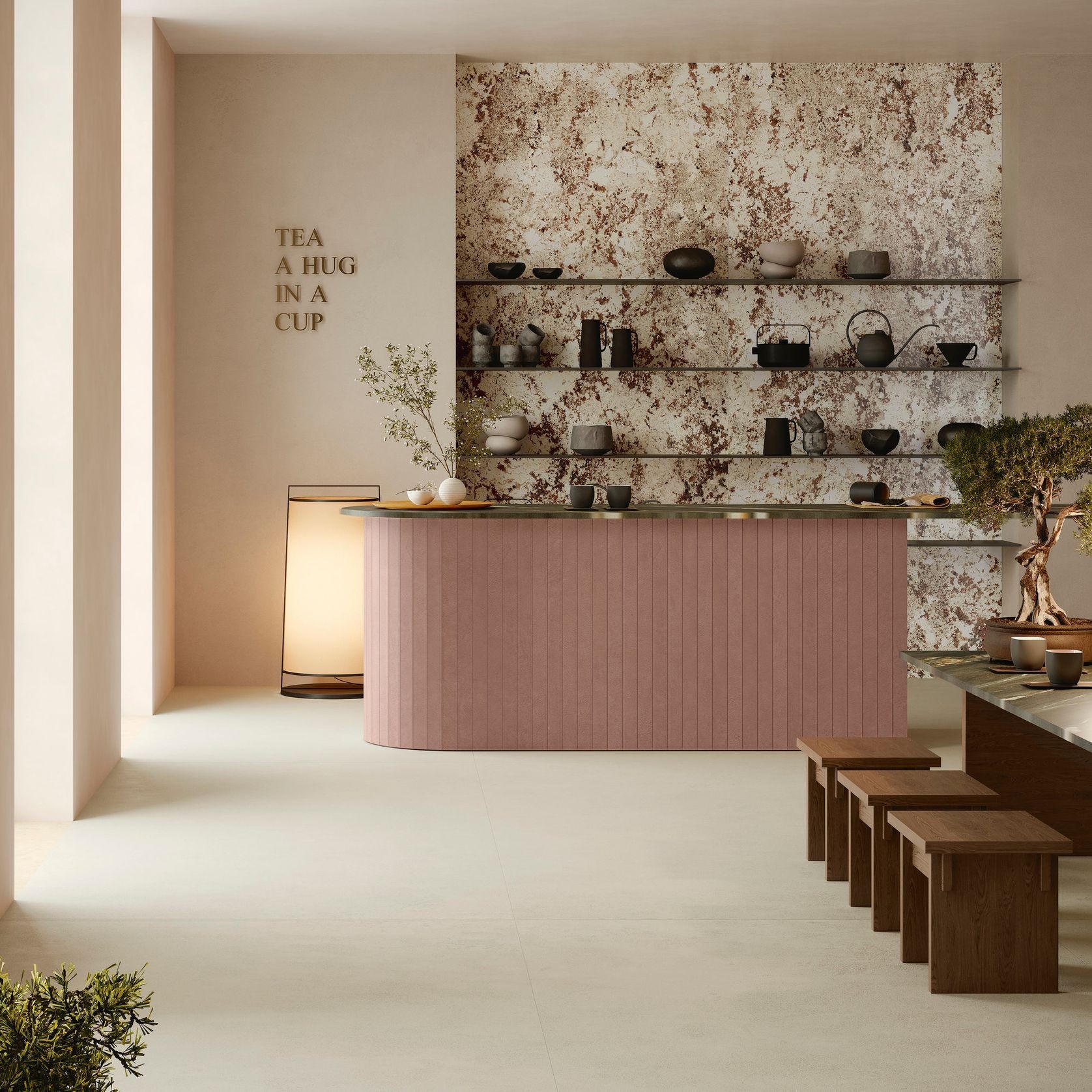 Balance Micro Cement Porcelain Tile gallery detail image