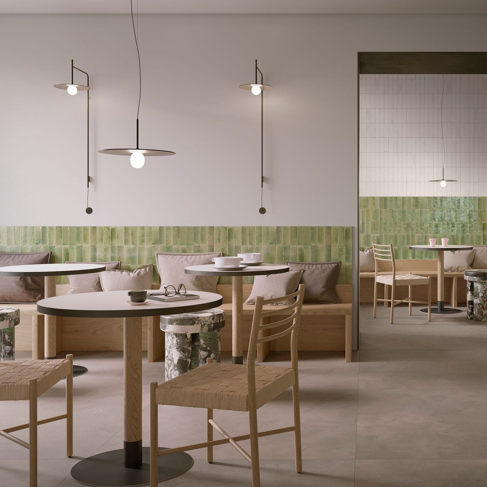 Glades Giada Green 75x200mm gallery detail image