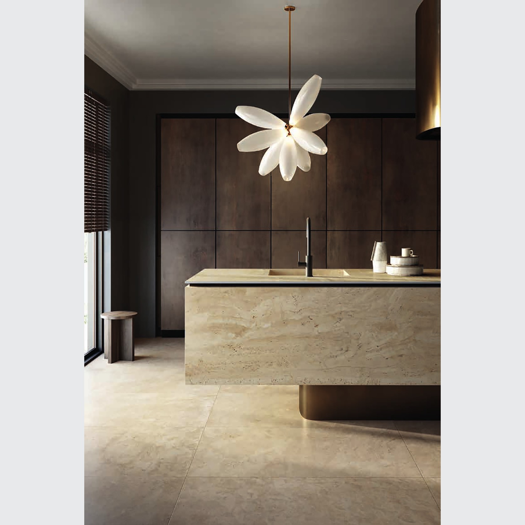 Navona Travertine Tiles by Flaviker gallery detail image