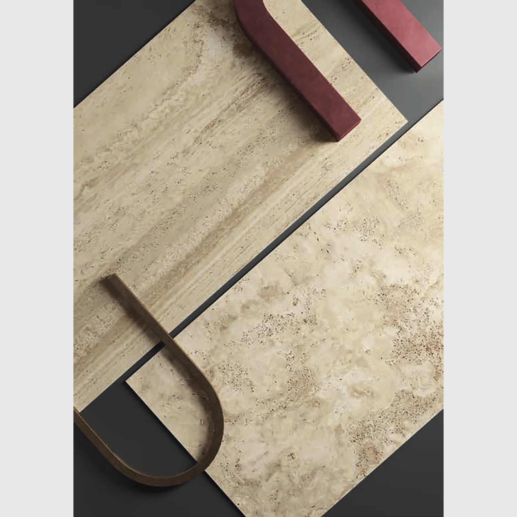 Navona Travertine Tiles by Flaviker gallery detail image