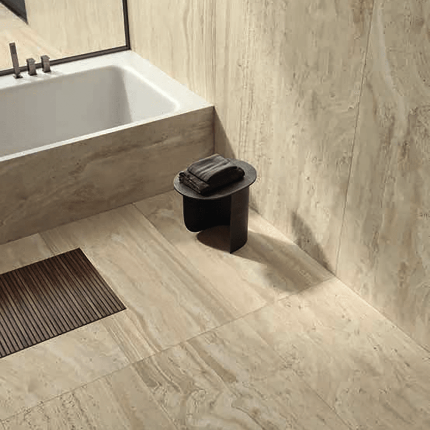 Navona Travertine Tiles by Flaviker gallery detail image