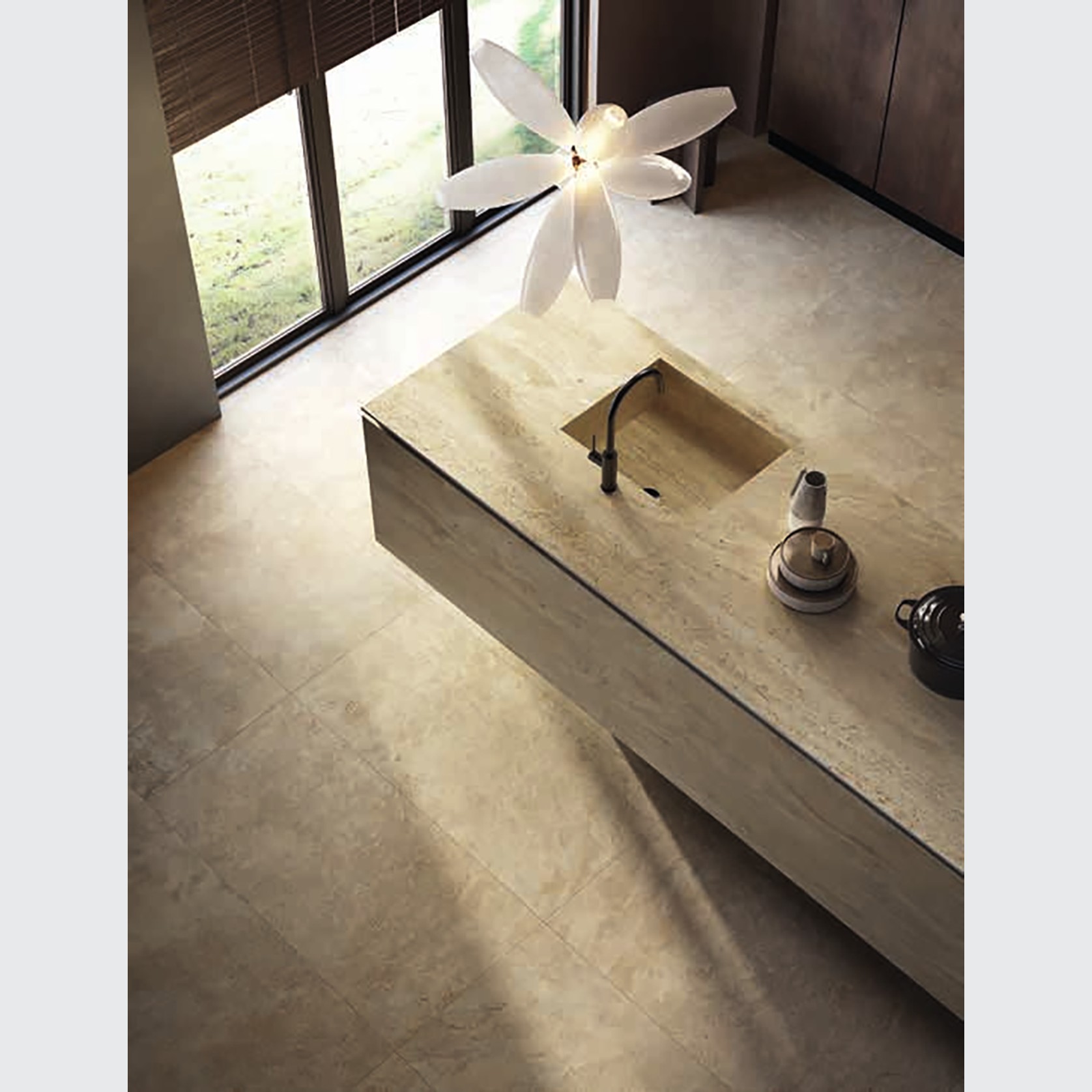 Navona Travertine Tiles by Flaviker gallery detail image