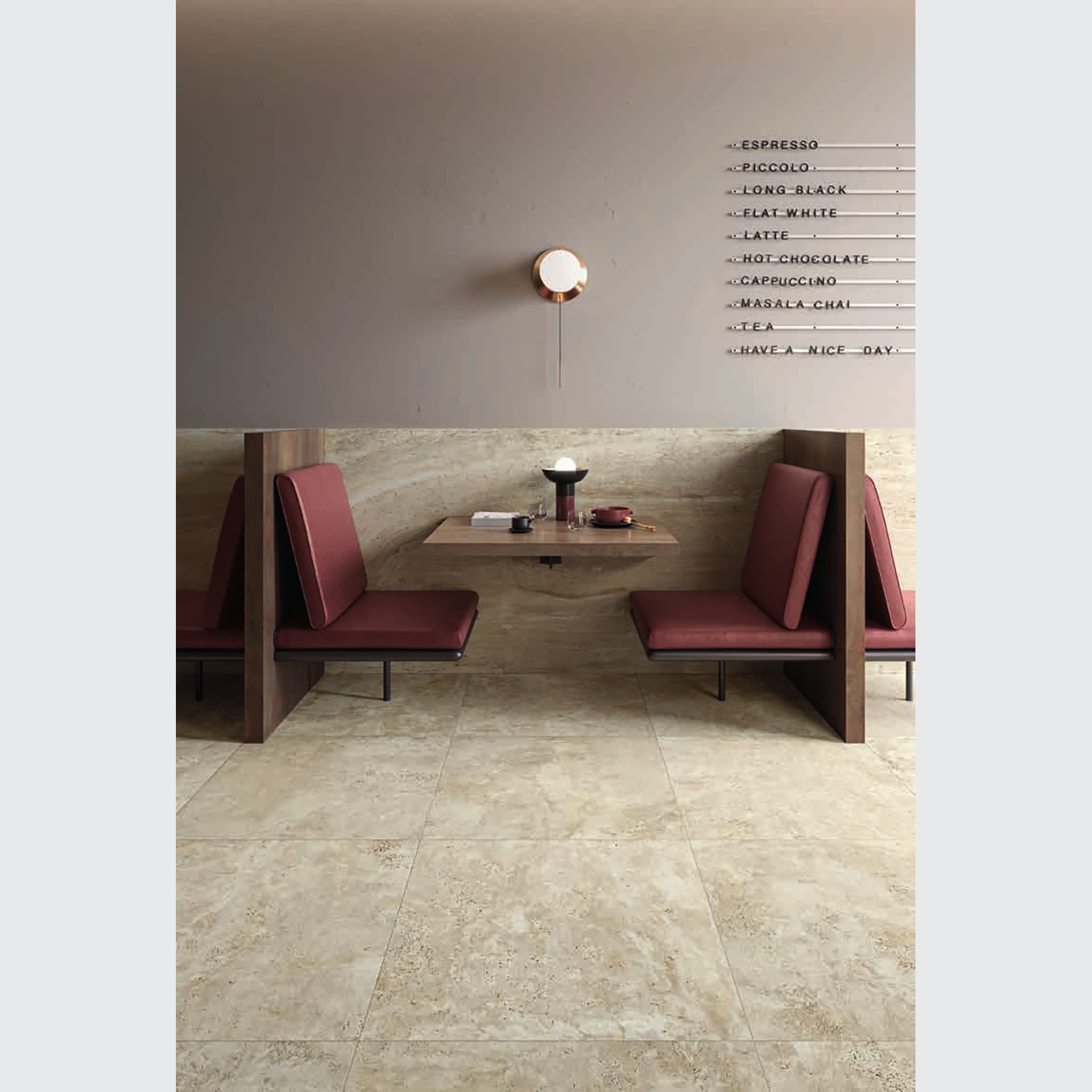 Navona Travertine Tiles by Flaviker gallery detail image