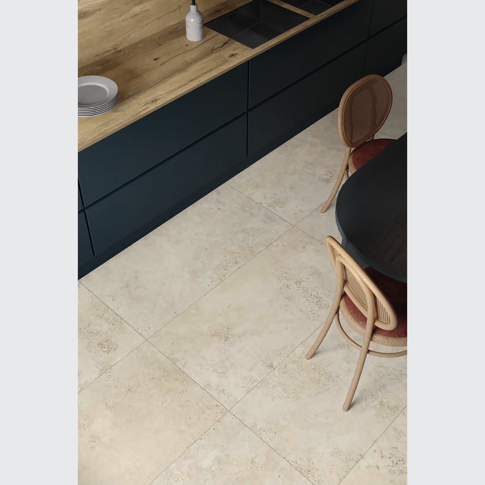 Navona Travertine Tiles by Flaviker gallery detail image