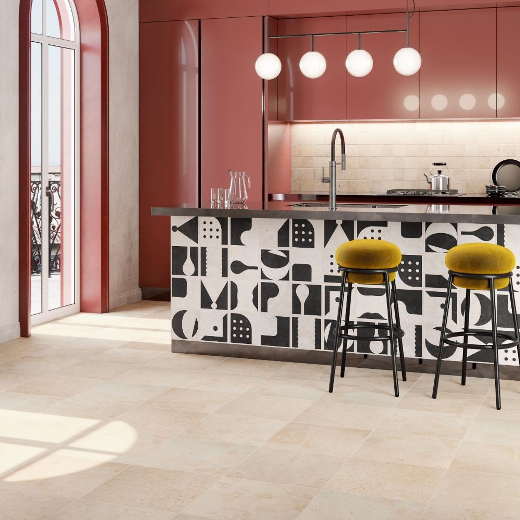 In Falda Travertine Wall & Floor Tiles gallery detail image