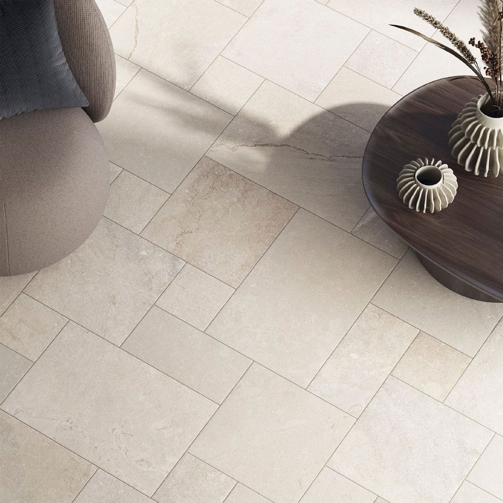 Tuffeau Series Stone Look Porcelain Tiles gallery detail image