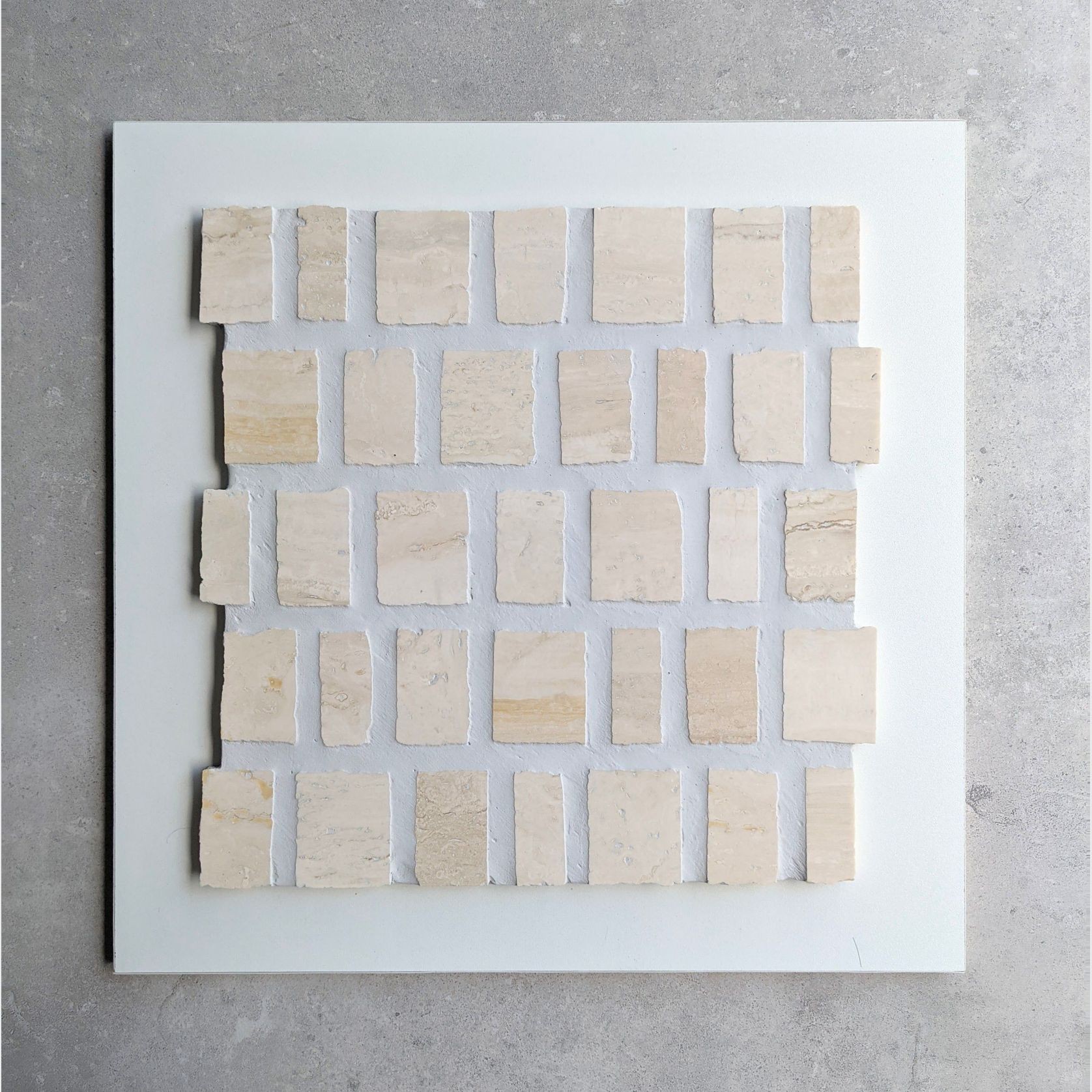 Scarpa Mosaic - Ivory Travertino Wide Joint gallery detail image