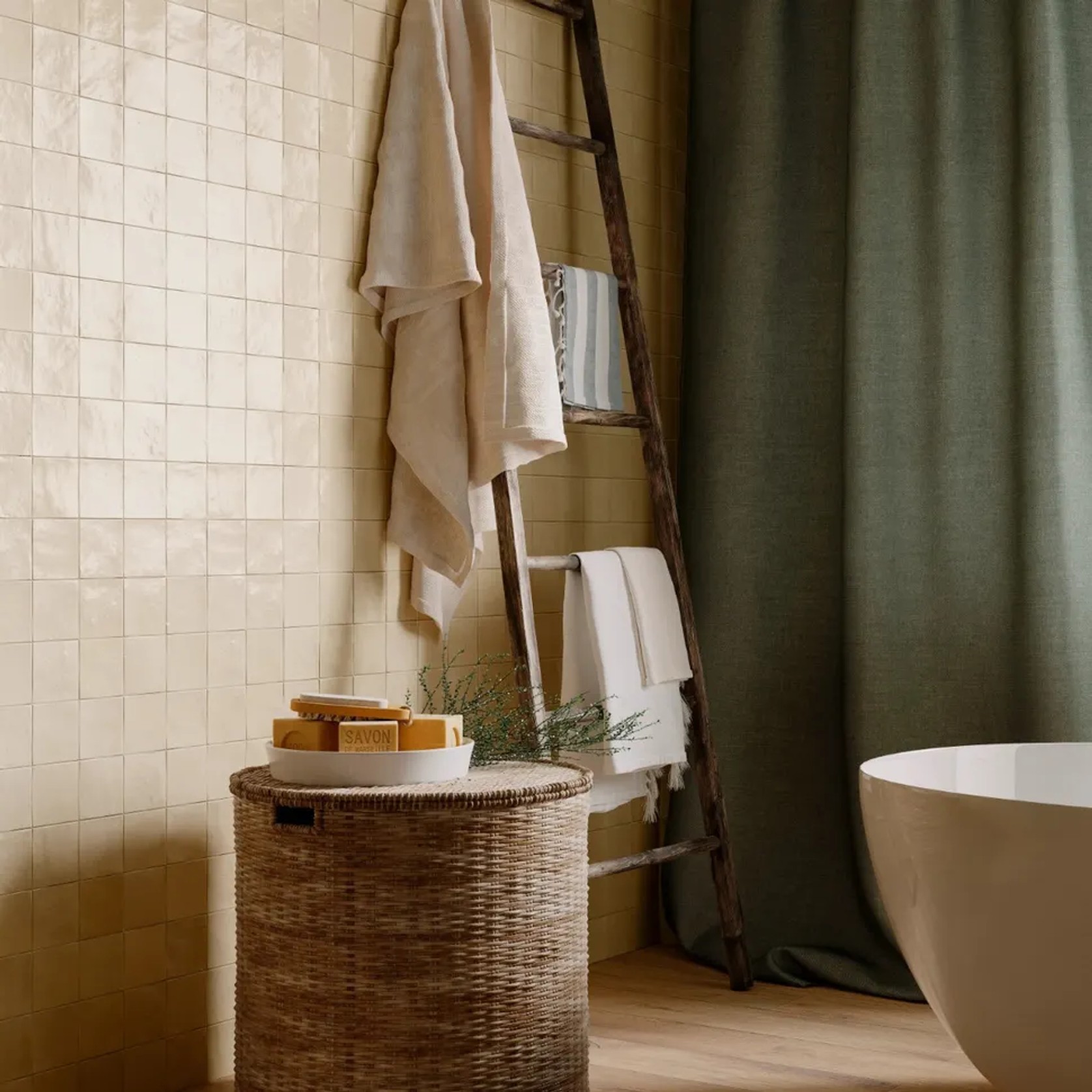 Melange Beige | 100x100mm Tile gallery detail image
