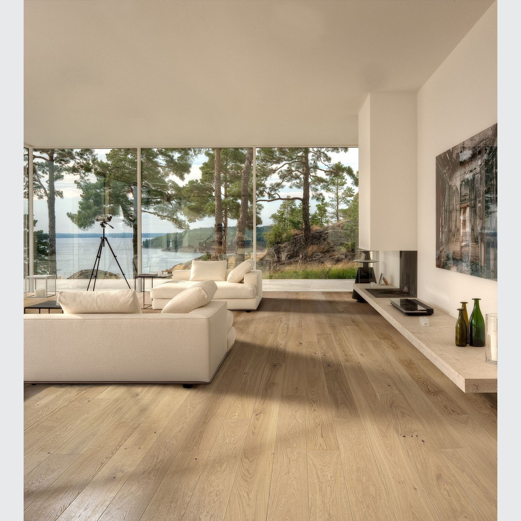 Oak Nouveau White Wood Flooring gallery detail image