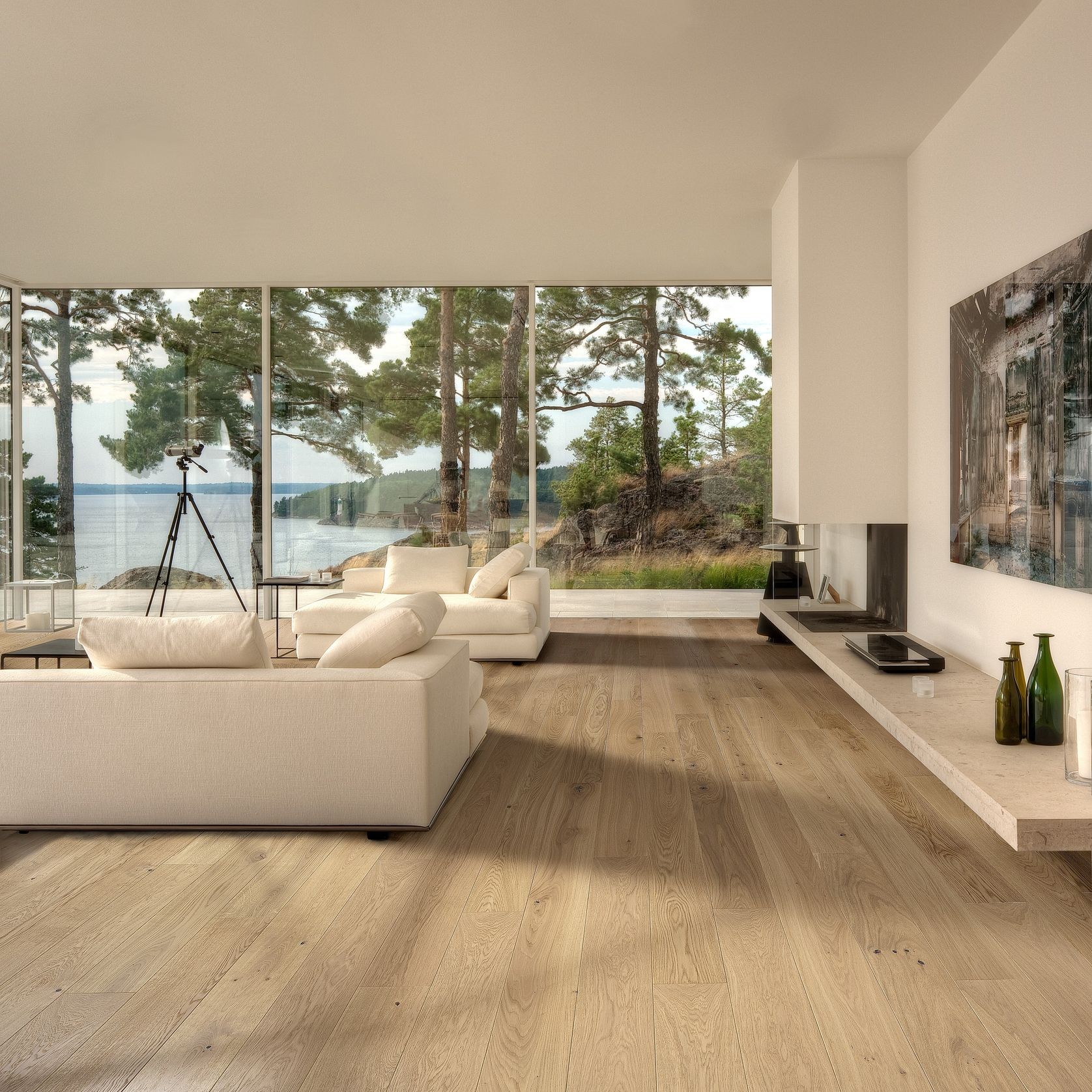Oak Nouveau White Wood Flooring gallery detail image