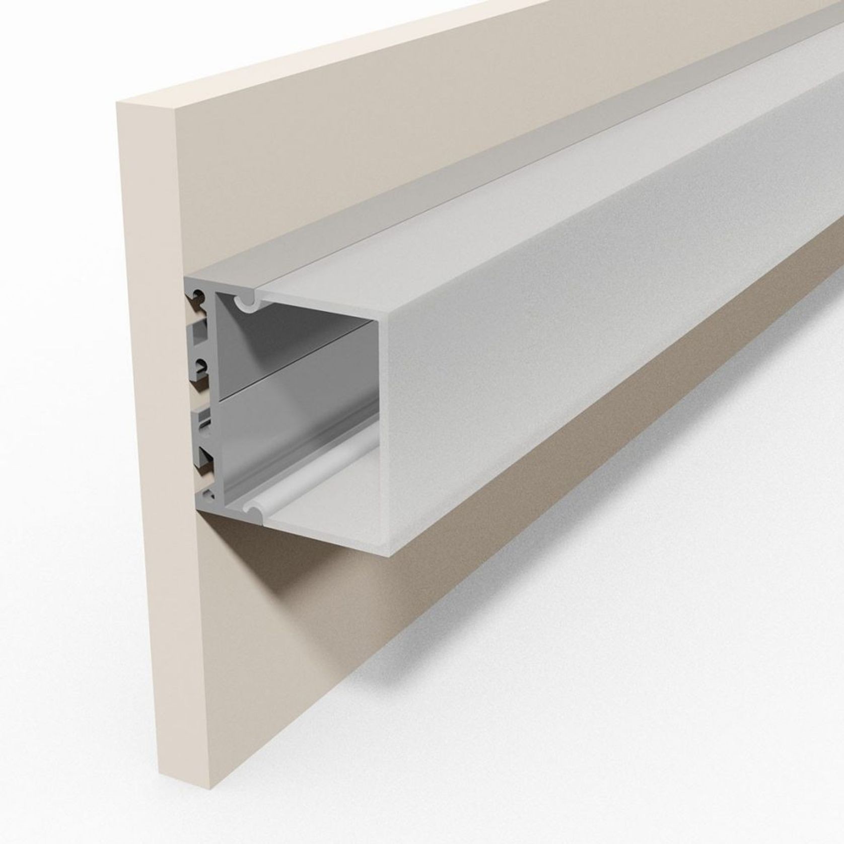 Square LED profile