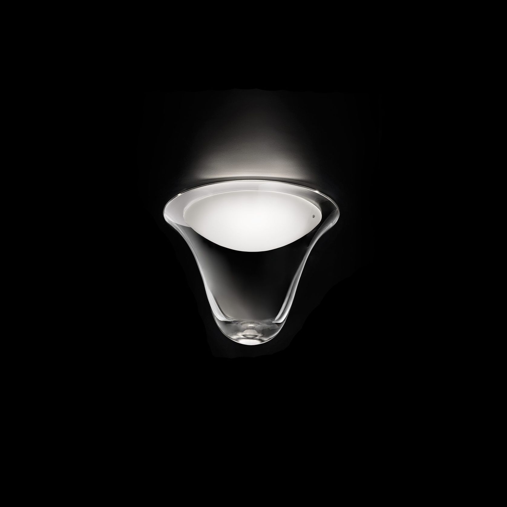 Glass Ceiling Light Modern LED Source gallery detail image