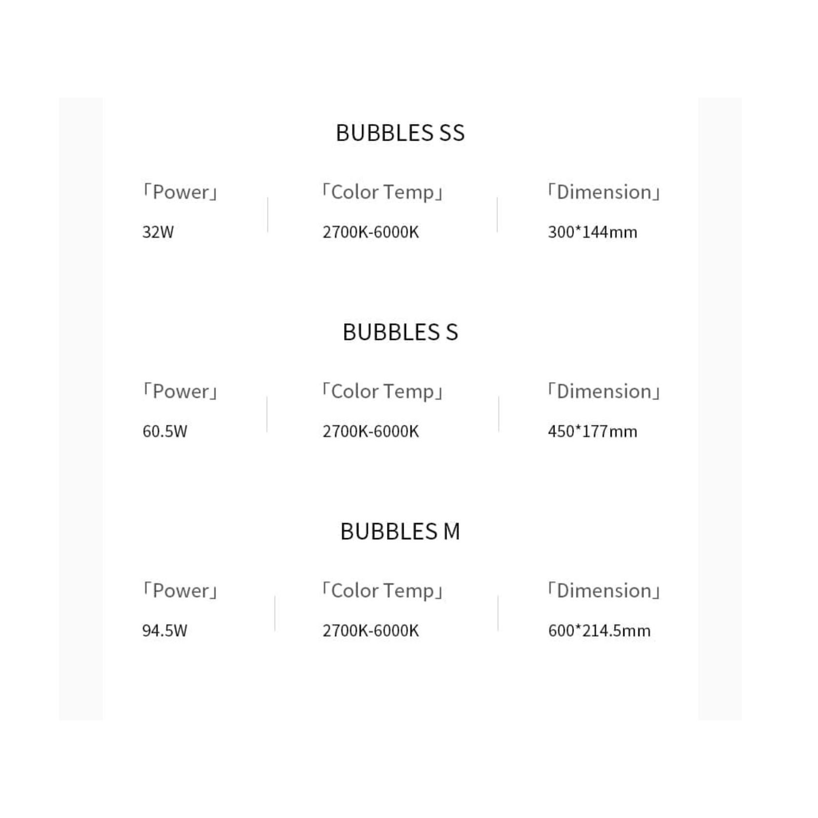 BUBBLES M V1.0 | Ceiling Light gallery detail image