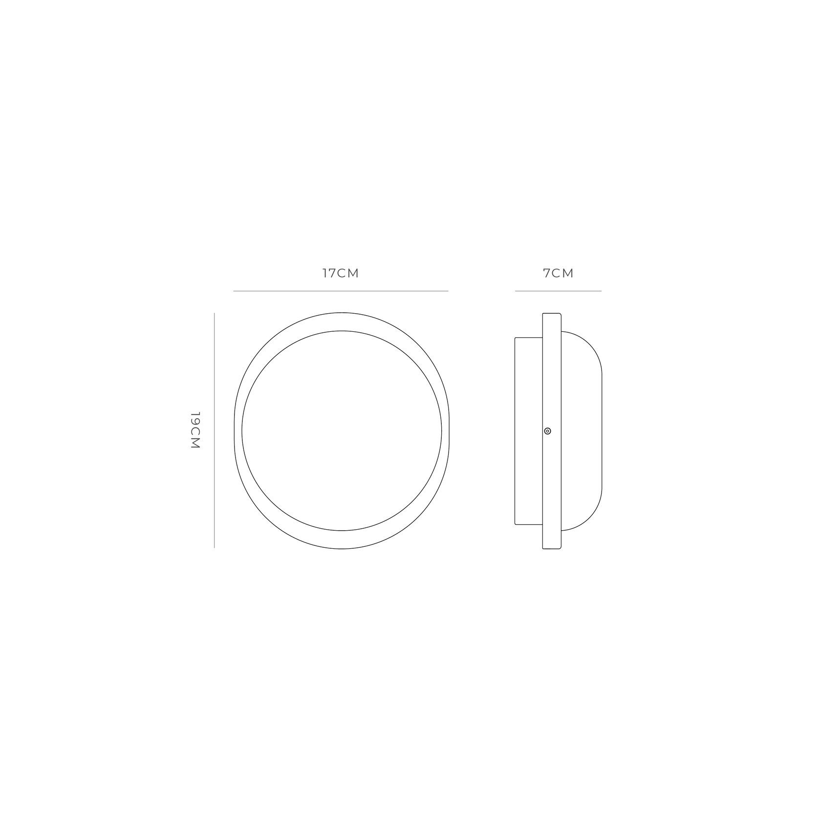 Bode Round Wall/Ceiling Light gallery detail image