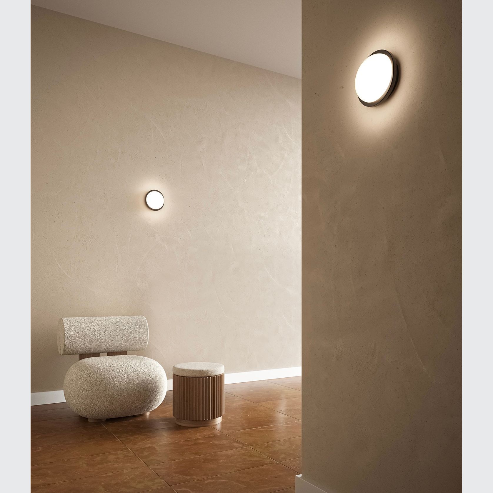Bode Round Wall/Ceiling Light gallery detail image