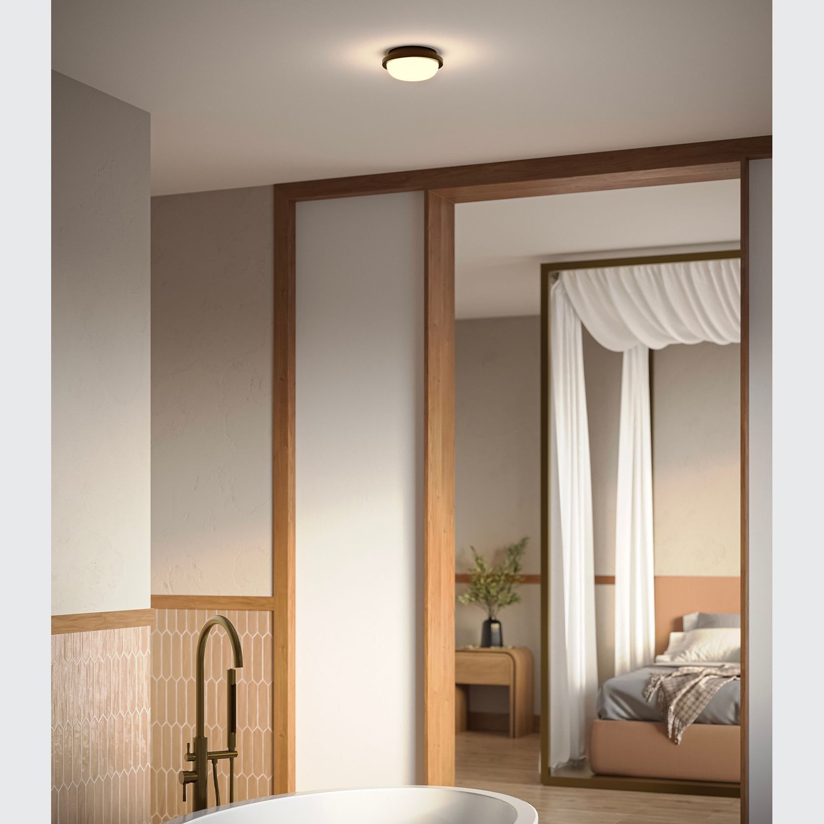 Bode Round Wall/Ceiling Light gallery detail image