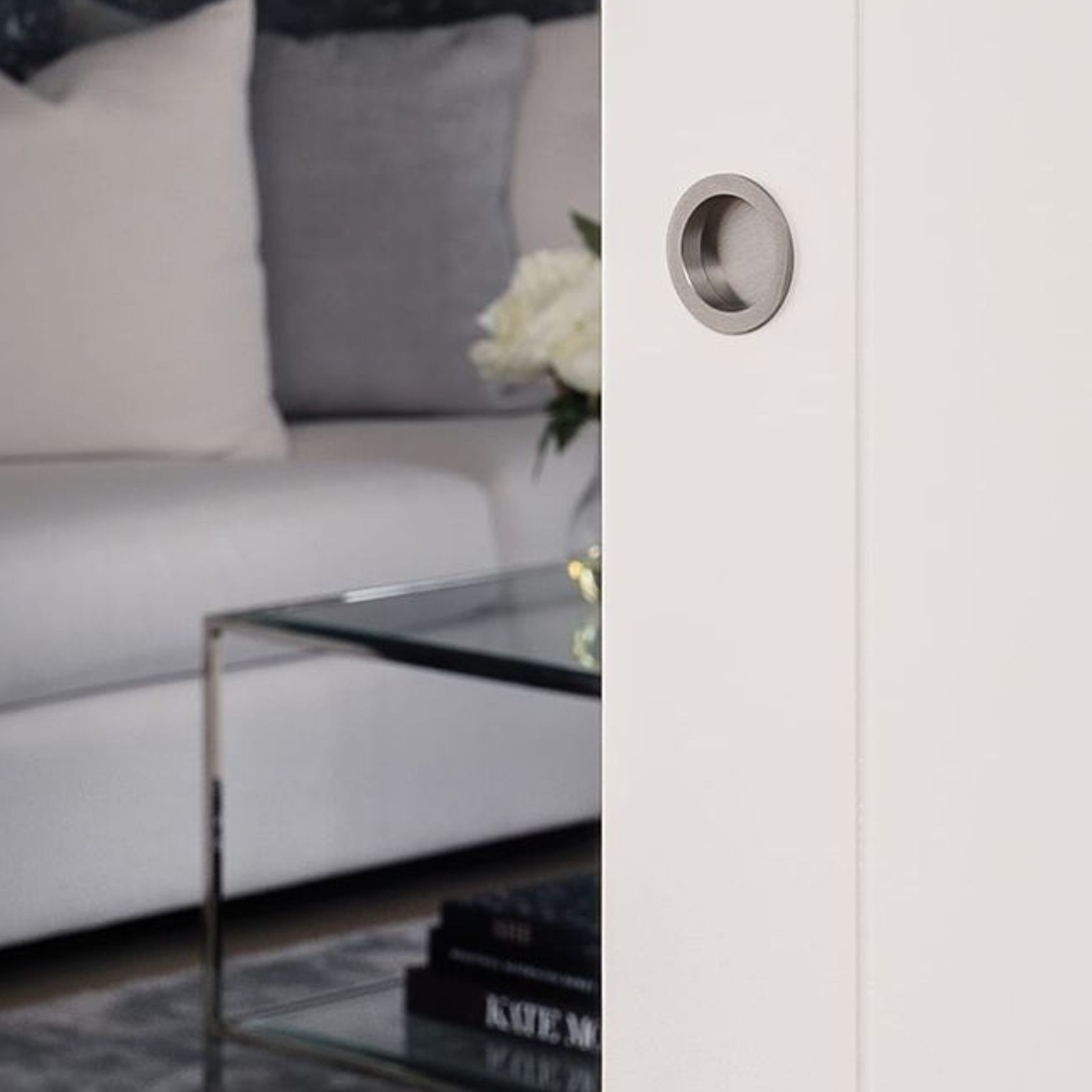 Zanda Visca Flush Pull Kit Passage Set gallery detail image
