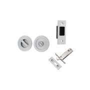 Iver Round Sliding Door Pull with Inbuilt Privacy Turn gallery detail image