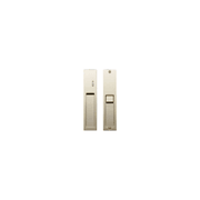 Kawajun KV-07 Recessed Door Pull with Privacy Lock gallery detail image