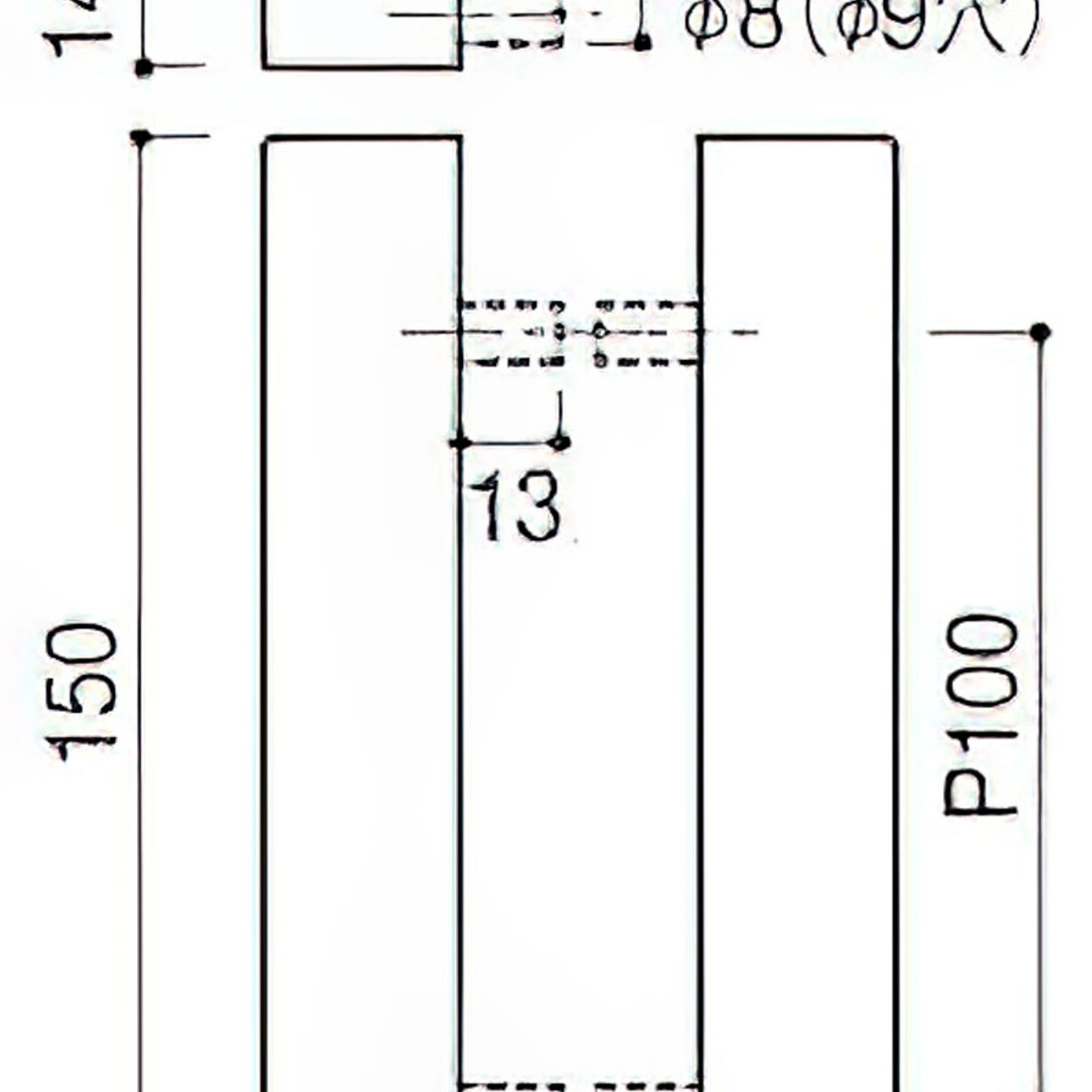 Kawajun DH-751 Sliding Door Handle Set gallery detail image