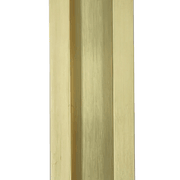 Flush Pull 126mm x 42mm Satin Brass gallery detail image