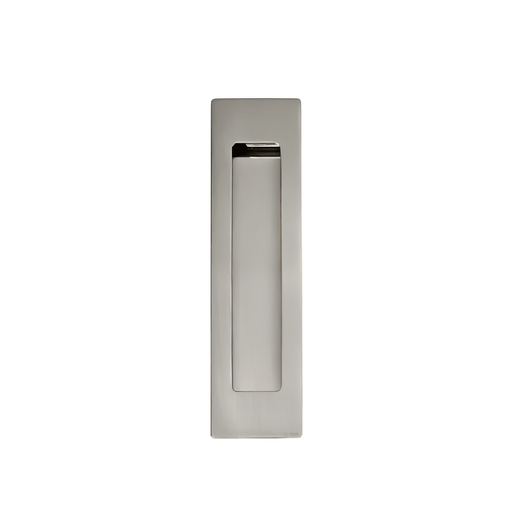 Flush Pull 126mm x 42mm Satin Nickel gallery detail image