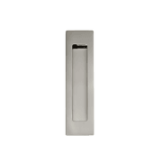 Flush Pull 126mm x 42mm Satin Nickel gallery detail image
