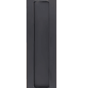 Flush Pull 158mm x 42mm Matt Black gallery detail image