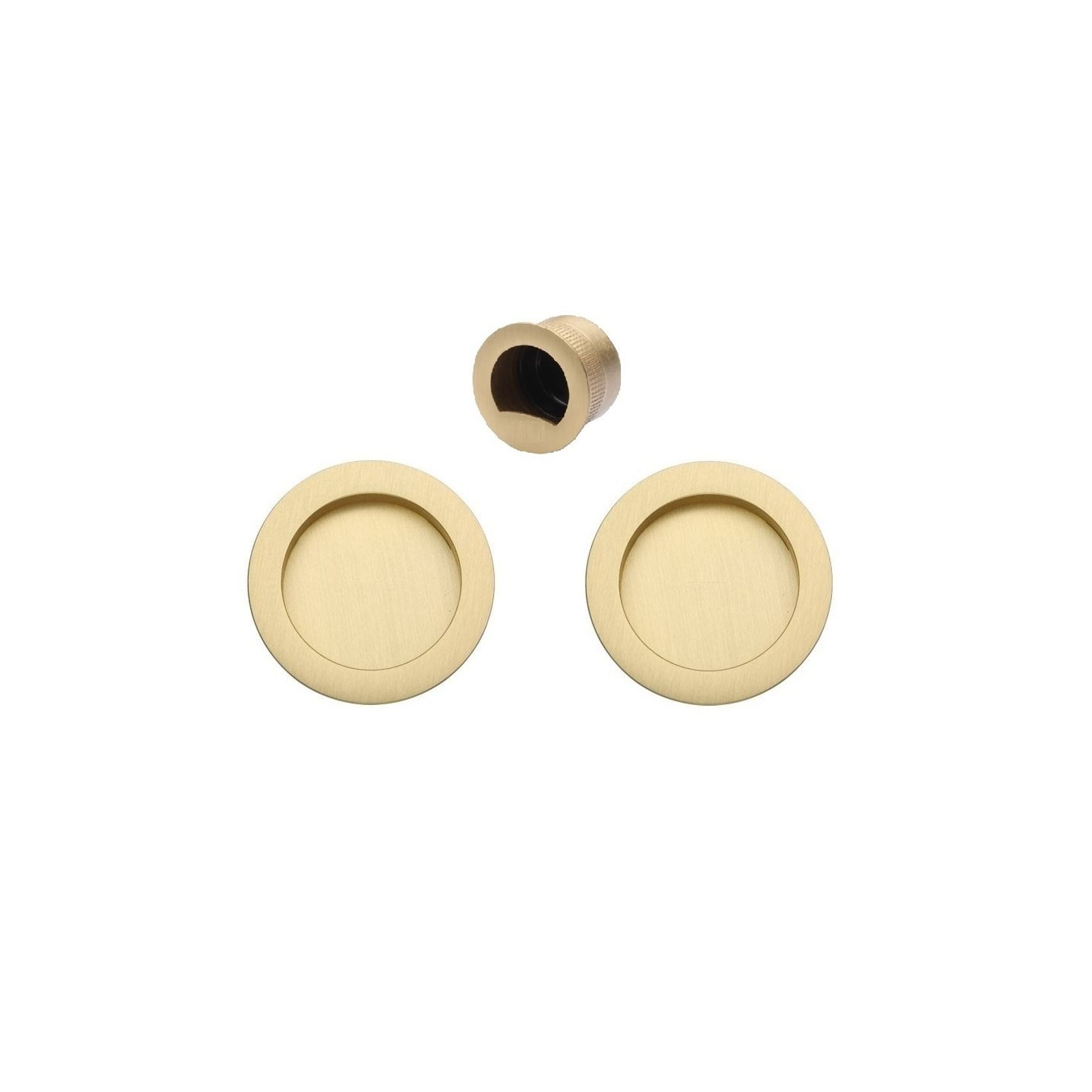 Zanda Visca Flush Pull Kit Passage Set gallery detail image