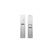 Kawajun KV-07 Recessed Door Pull with Privacy Lock gallery detail image
