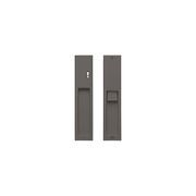 Kawajun KV-07 Recessed Door Pull with Privacy Lock gallery detail image