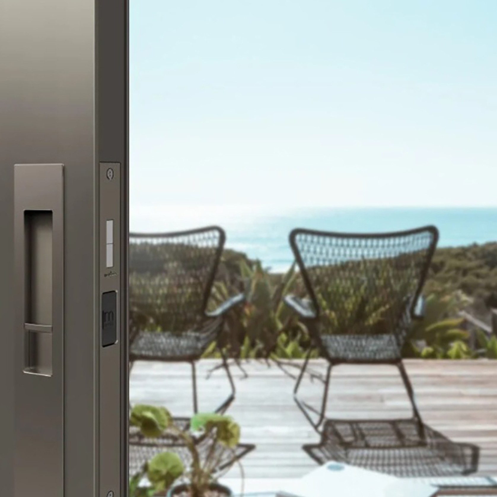 Mardeco 'M' Series Flush Pull Euro Lock Set gallery detail image