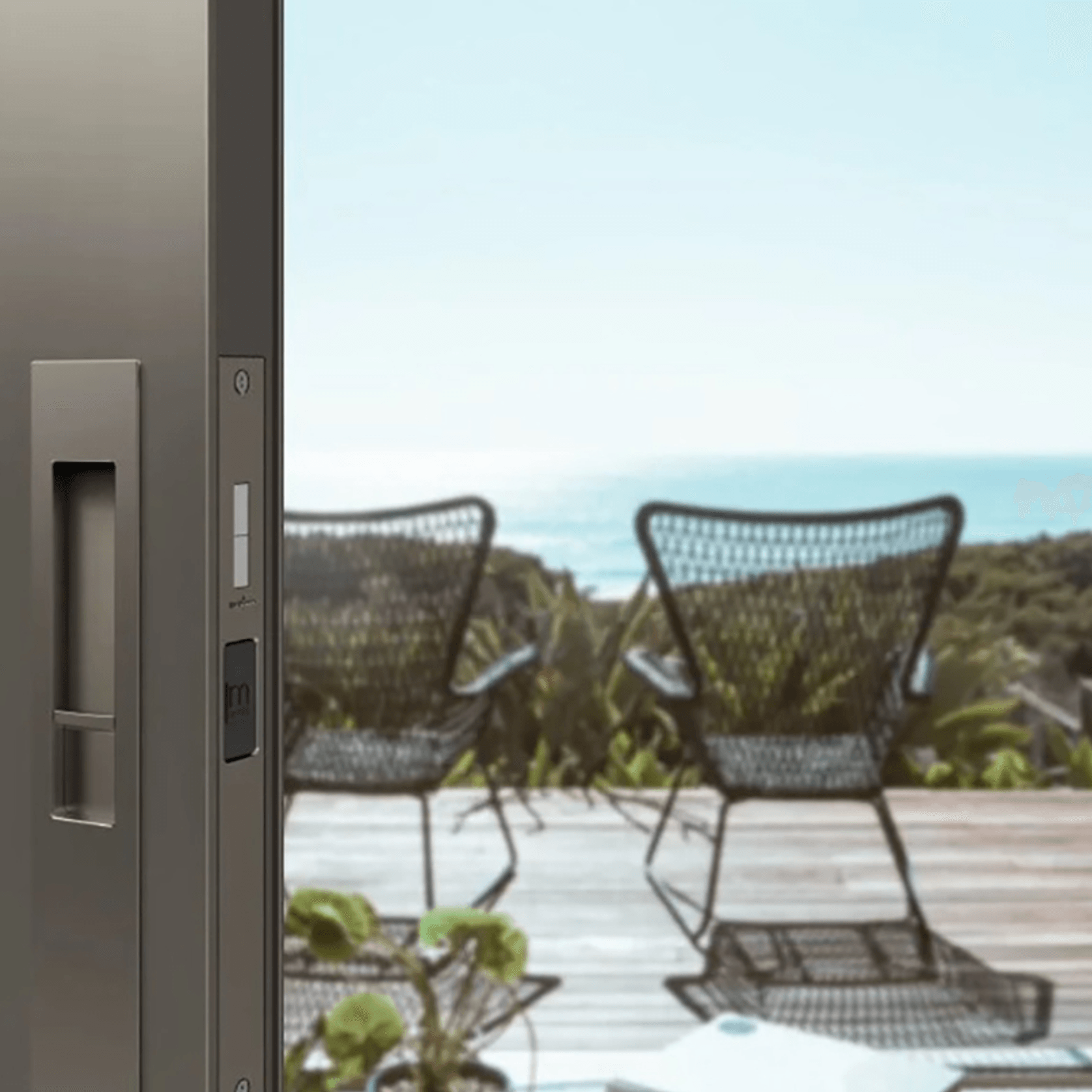 Mardeco 'M' Series Flush Pull Euro Lock Set gallery detail image