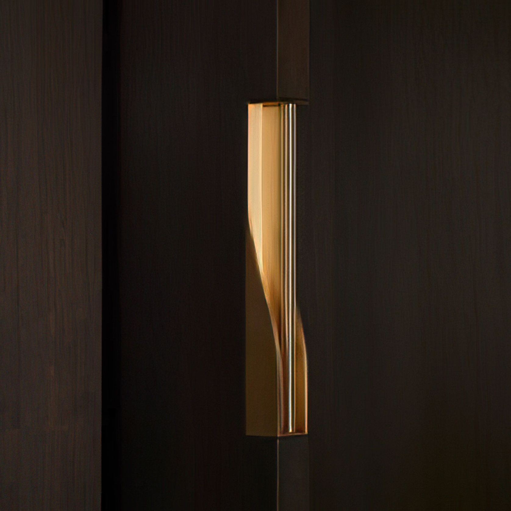 Ballet Sliding Door Recessed Edge Pull gallery detail image