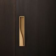 Ballet Robe Door Recessed Flush Pull gallery detail image
